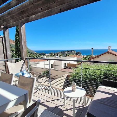 Cassis, le Grand Bleu, triplex vue mer, port plage 10mn à pieds Extérieur photo